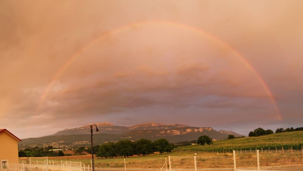 arc en ciel à Voiron