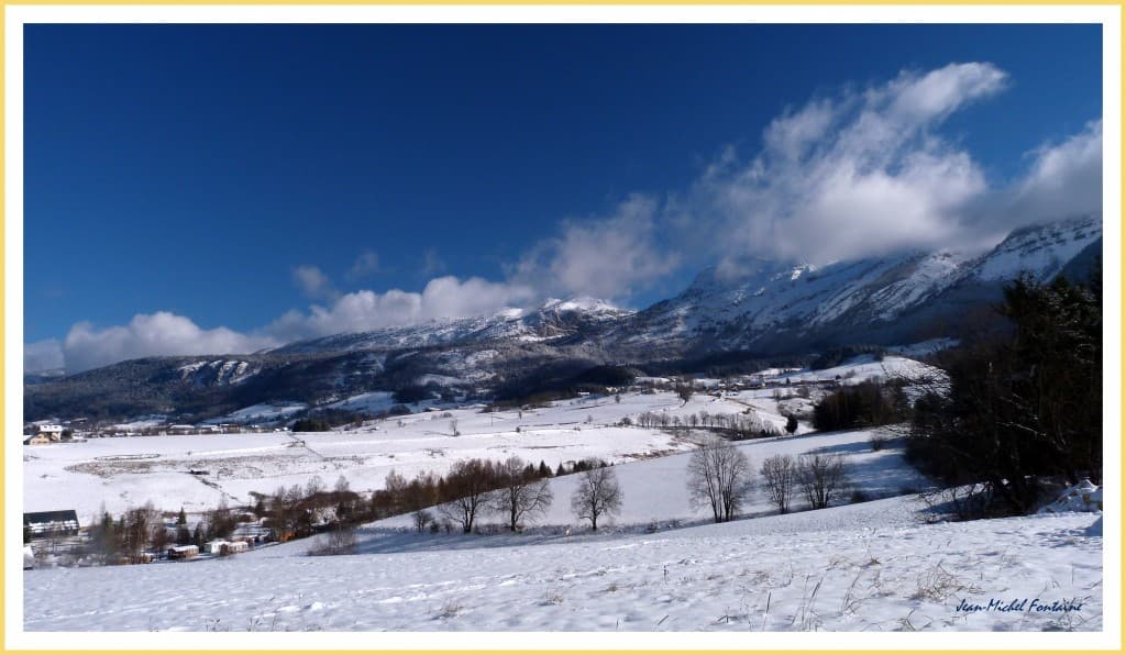 beau temps peu nuageux
