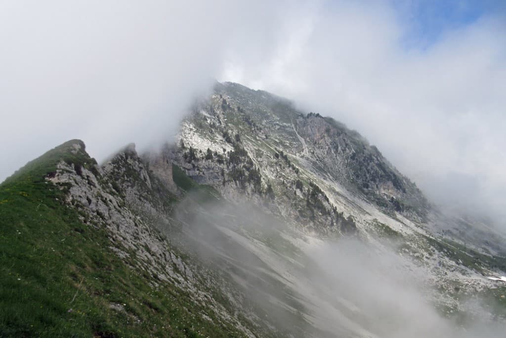 Brouillard au col de Bellefont
