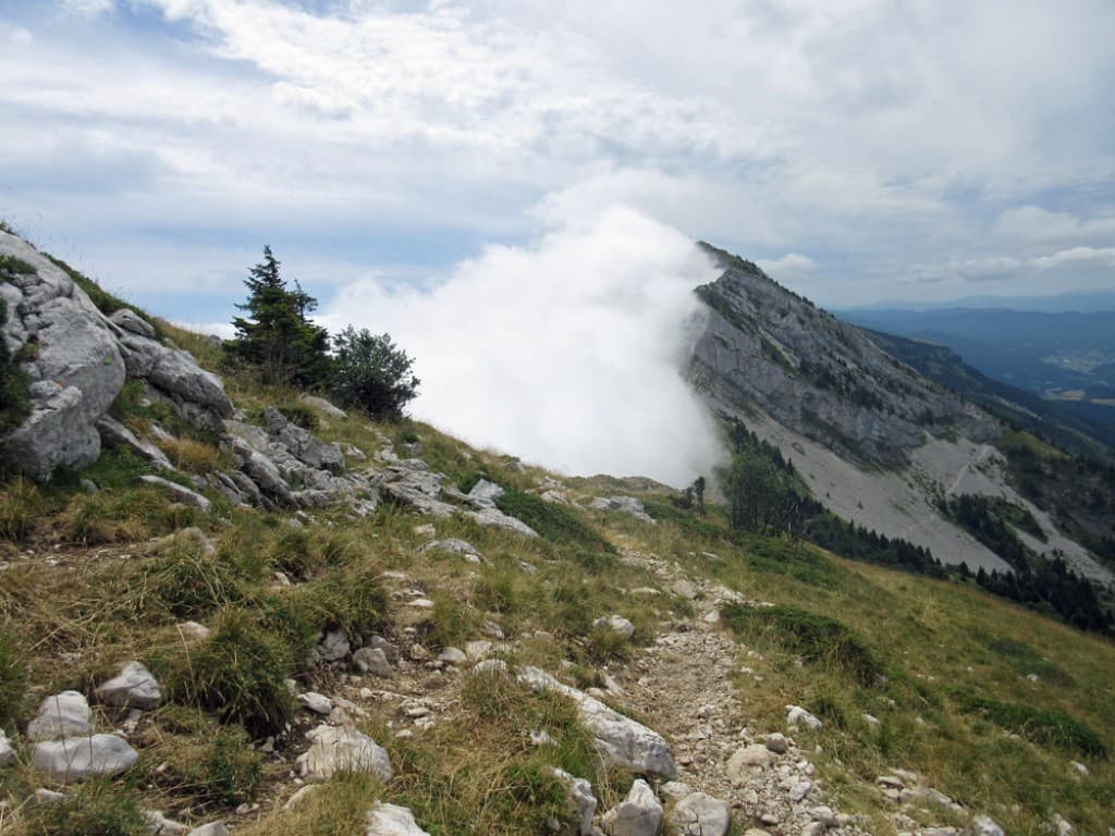 Brouillard au col de l'Arc