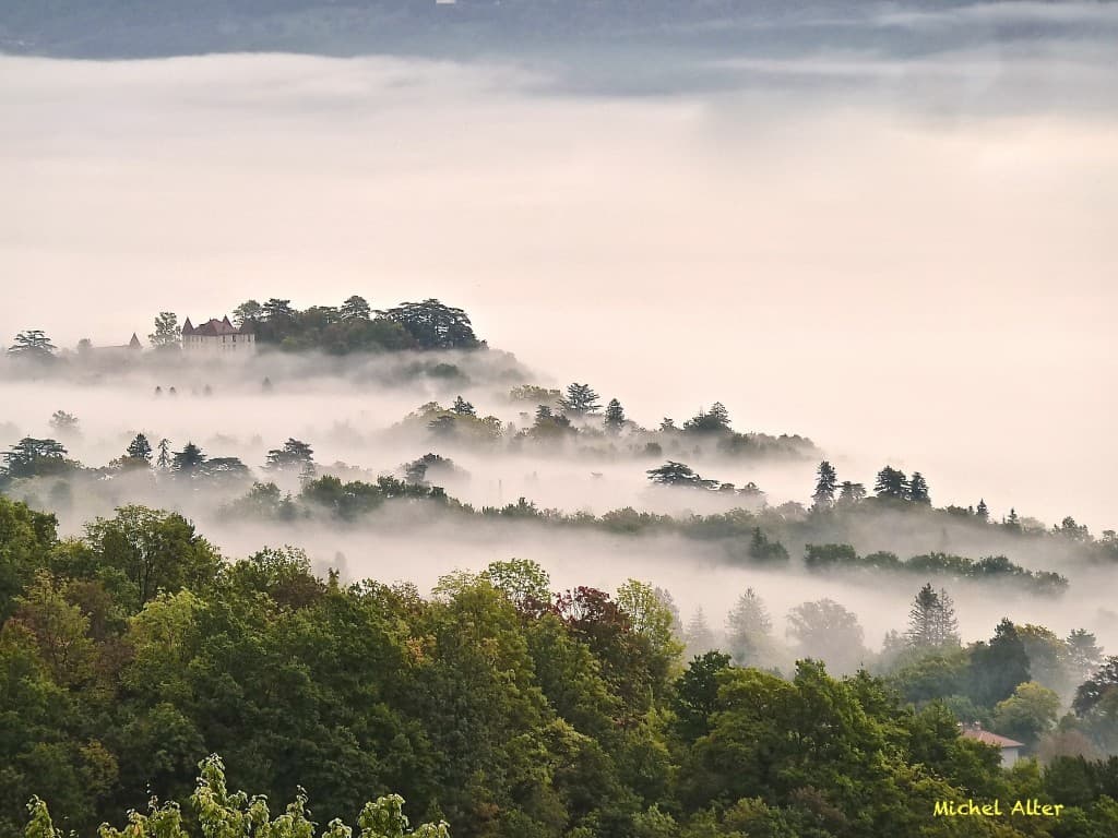 Brumes matinales sur le Grésivaudan