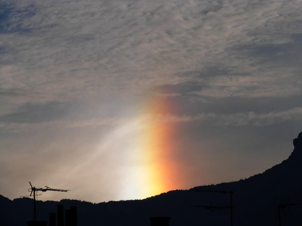 Coucher de soleil sur le Moucherotte