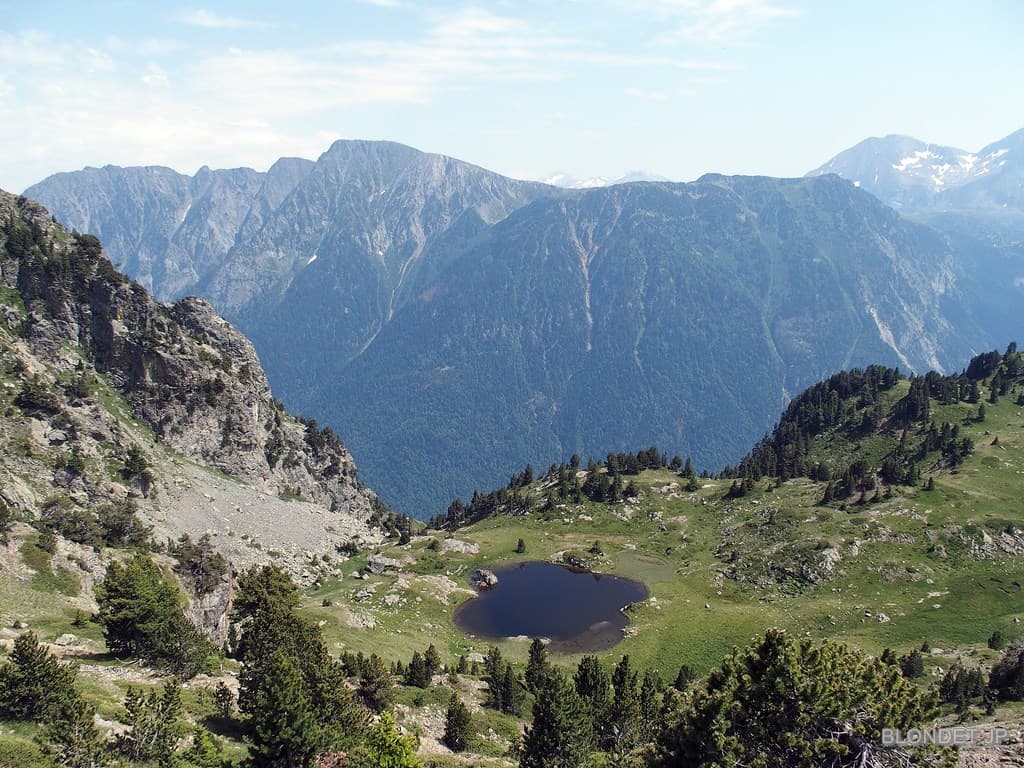 Lac sous le Col de l'Infernet