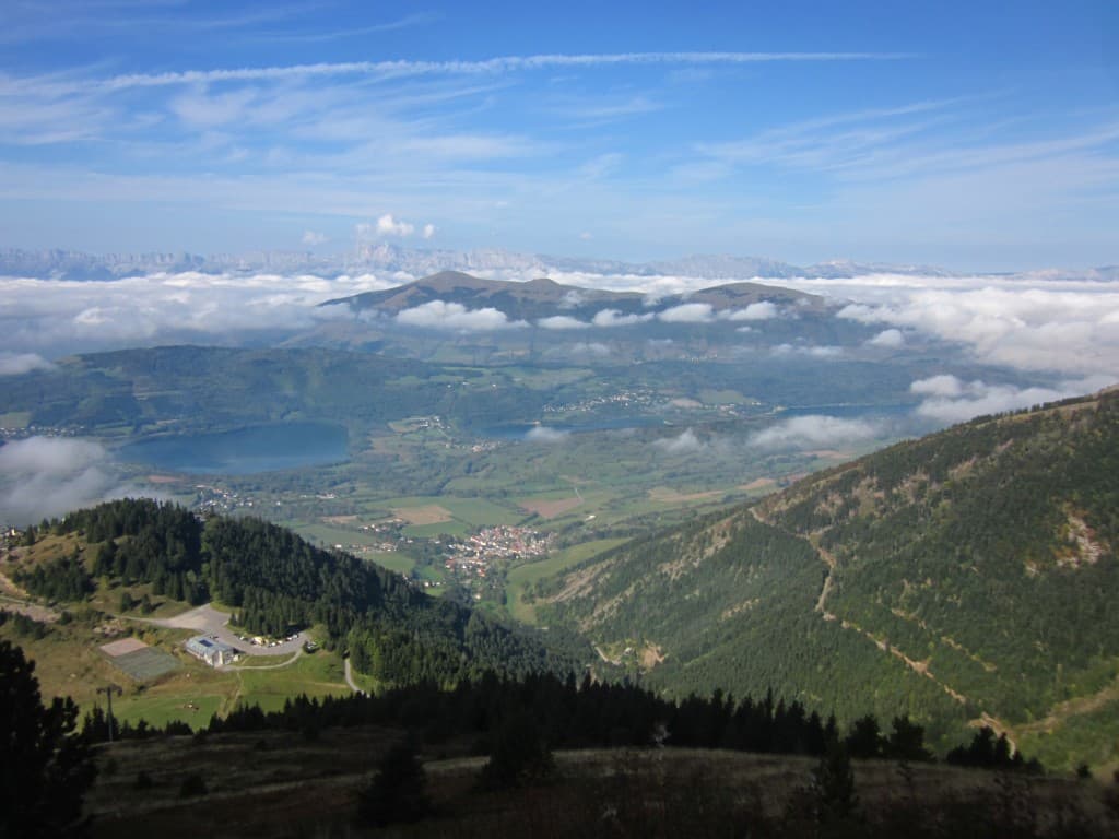 Lacs de Laffrey vue du Piquet de Nantes