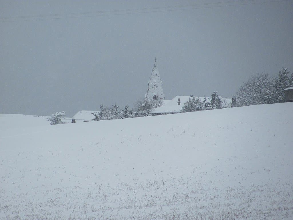 Le clocher de Prébois 