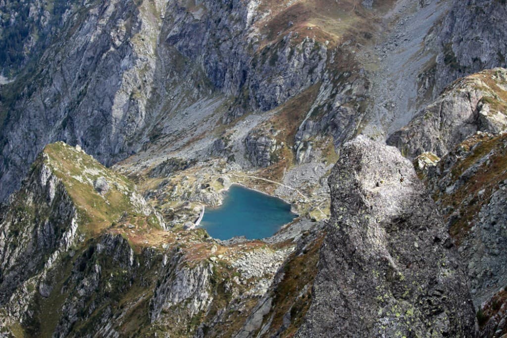 Le lac du Crozet vu du Grand Colon