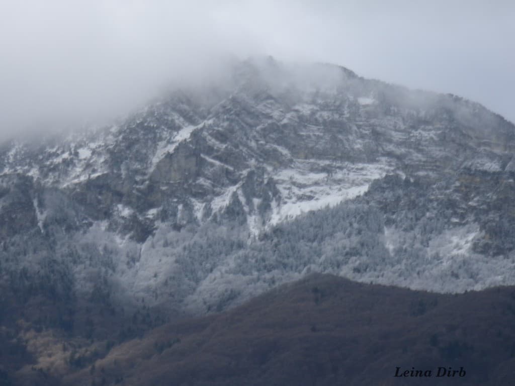 Le Moucherotte sous première neige 2015 
