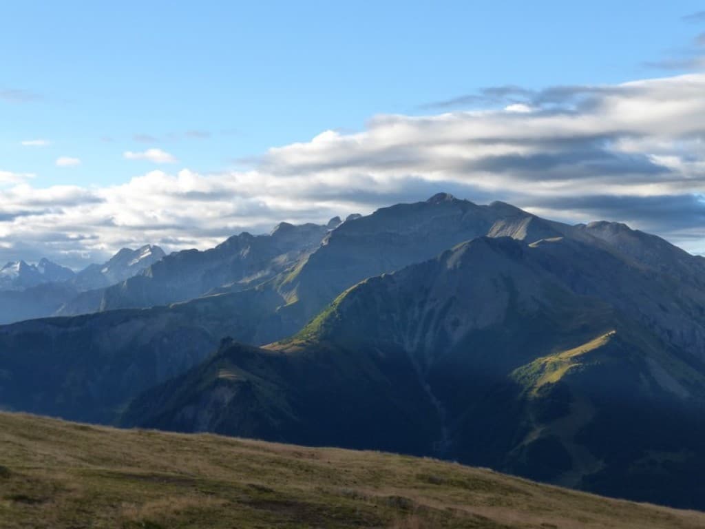 matin nuageux sur le taillefer