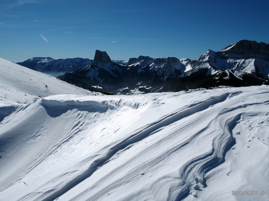 Mont Aiguille et Grand Veymont