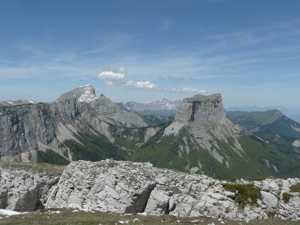 Grand Veymont et Mont Aiguille