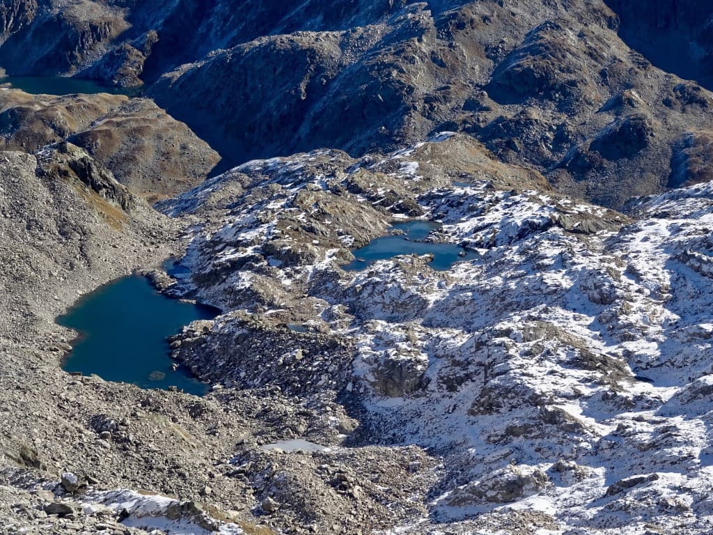 Lac de Belle Étoile depuis le pic