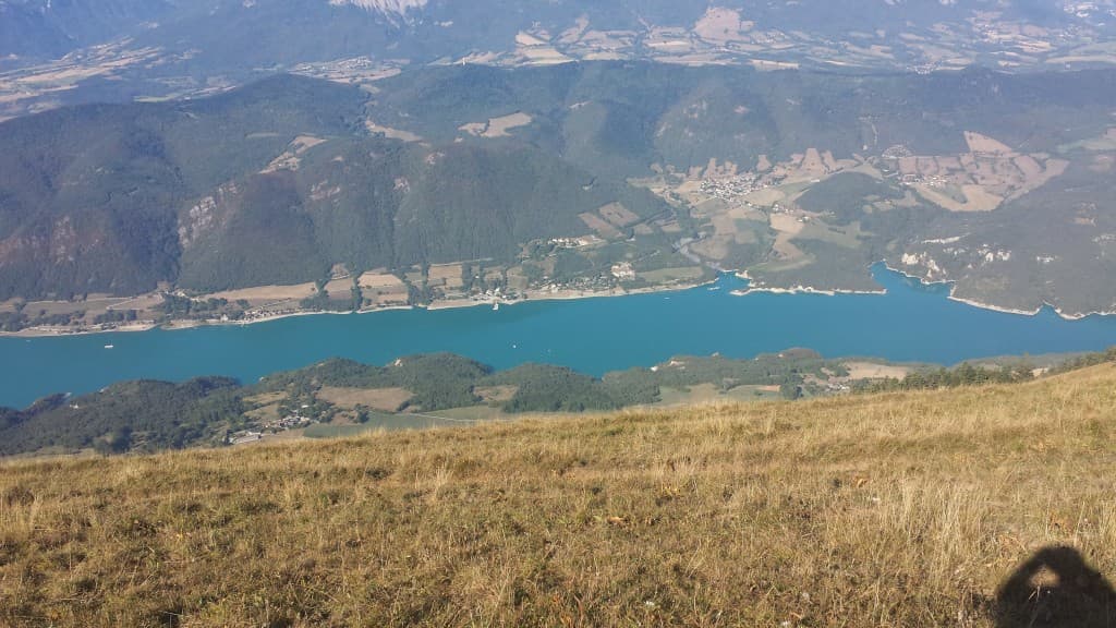 lac monteynard vue du senepy