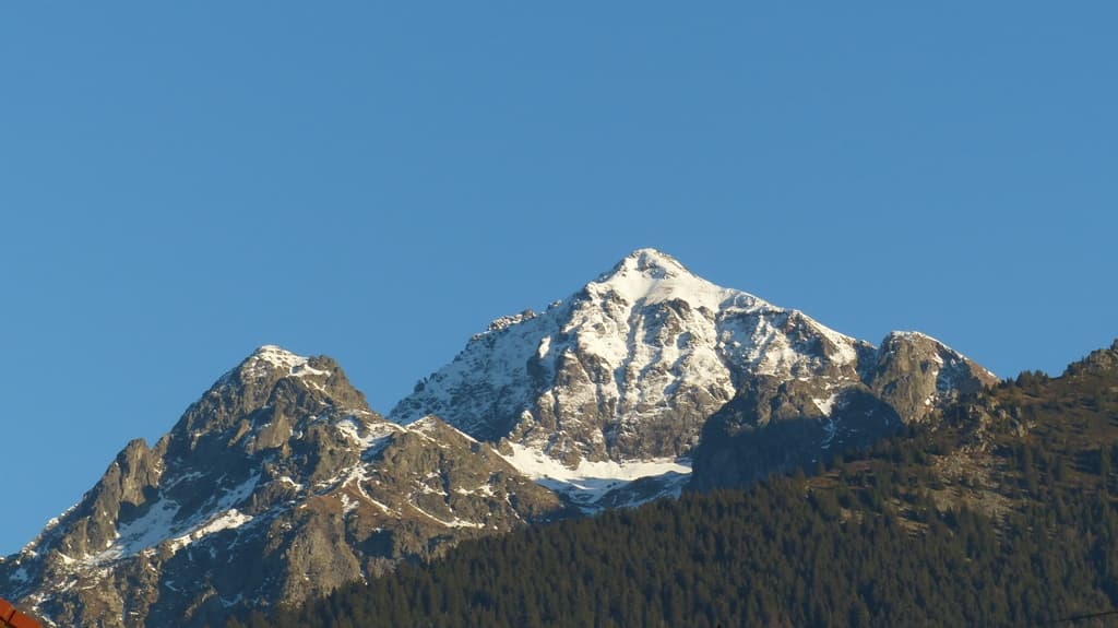Le grand pic de Belledonne