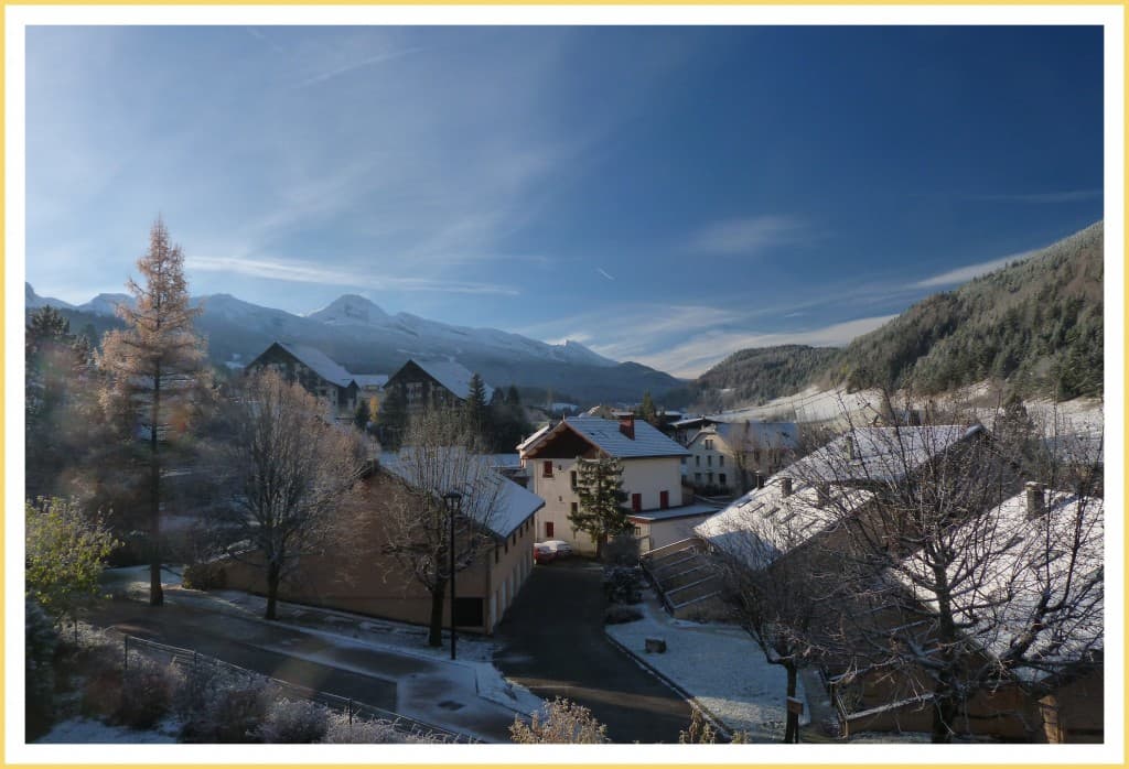 retour du beau ciel bleu mais froid