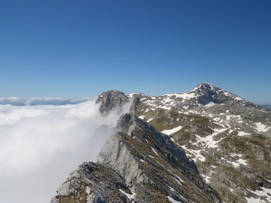 sur les arètes du Gerbier, Vercors