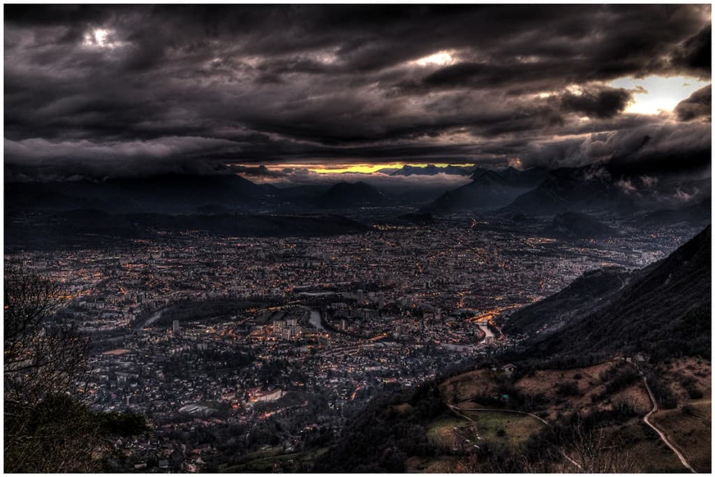Tempête de nuages