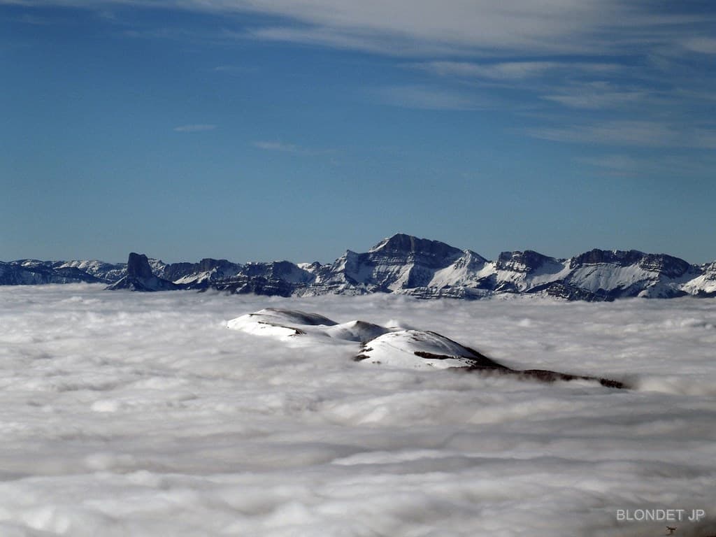 Vercors au fond