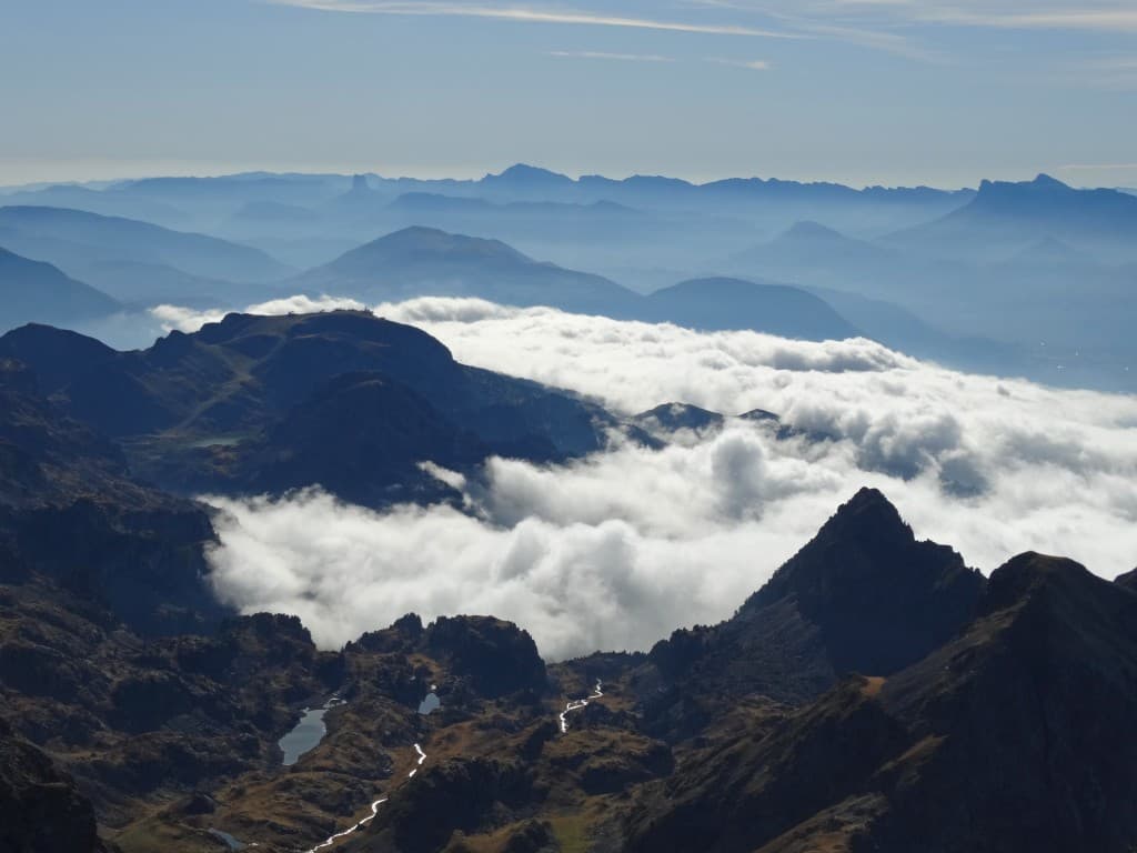 Agglomérrat de nuages sur Chamrousse