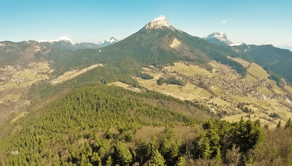 Chamechaude, depuis l'Ecoutoux.