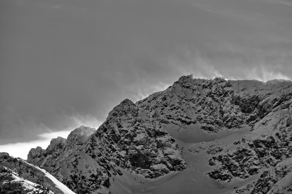 Coup de vent sur Belledonne.