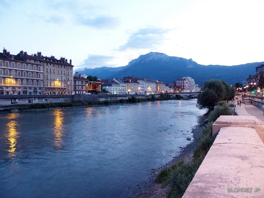 L'Isère à Grenoble