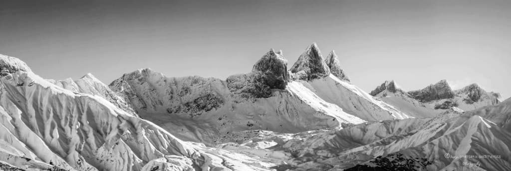 La neige aux Aiguilles
