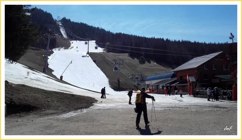 neige en grande souffrance