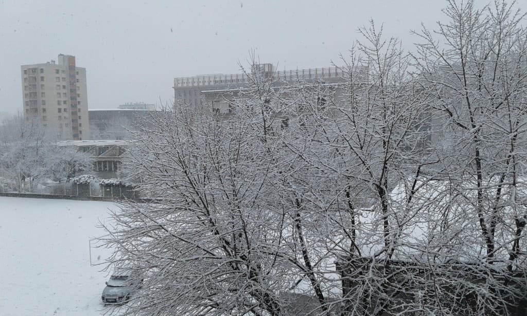 Sous la neige
