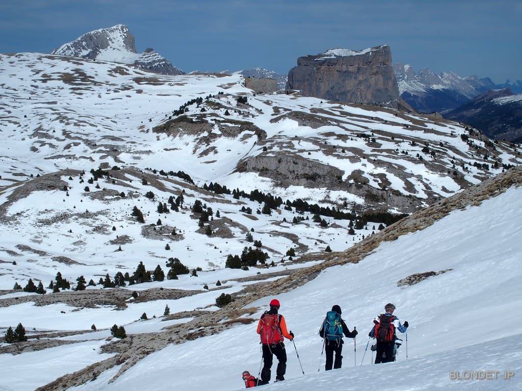 Sur les pentes de la Montagnette
