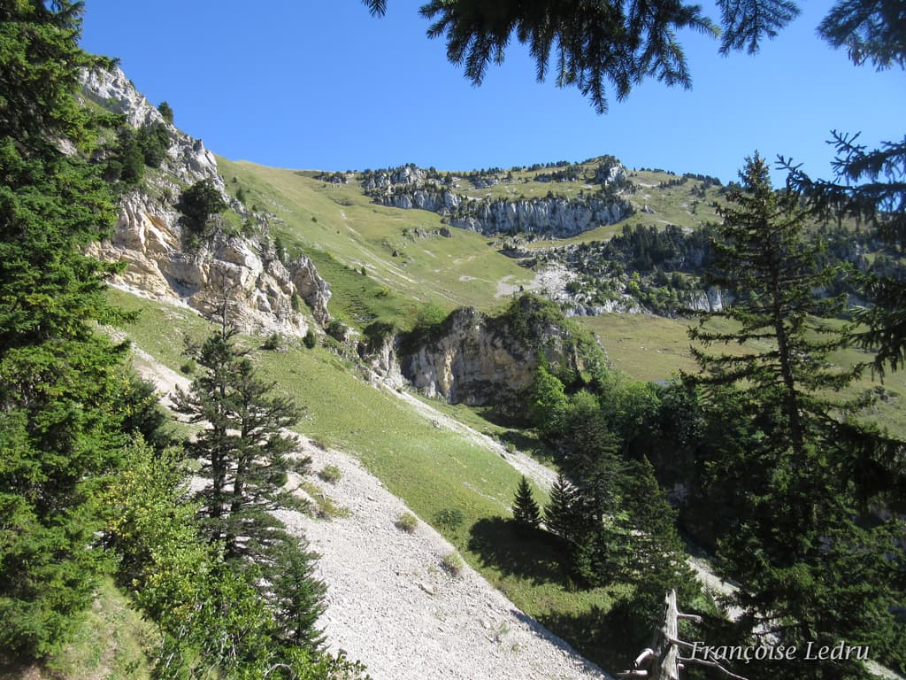 Vers le col de Bellefont - Chartreuse