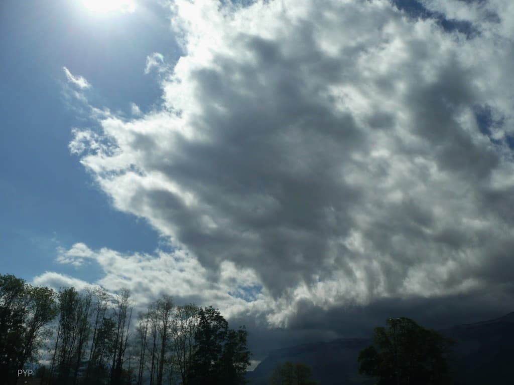 Vers le Mont St Eynard