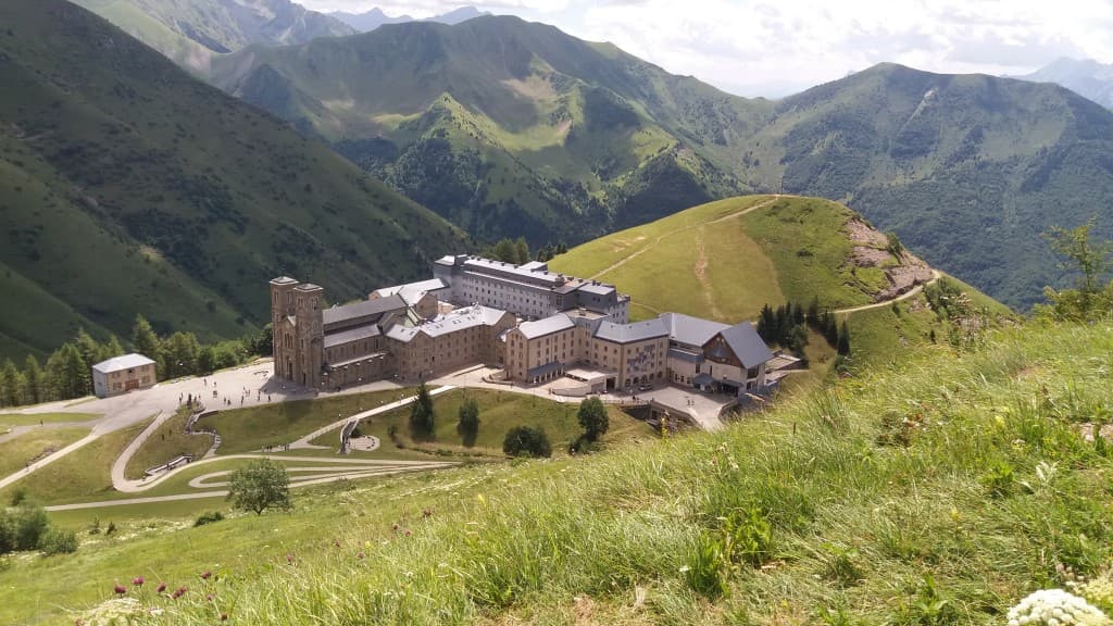 Vue sur le sanctuaire