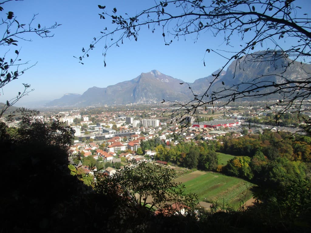 Vue sur Sassenage et la Chartreuse