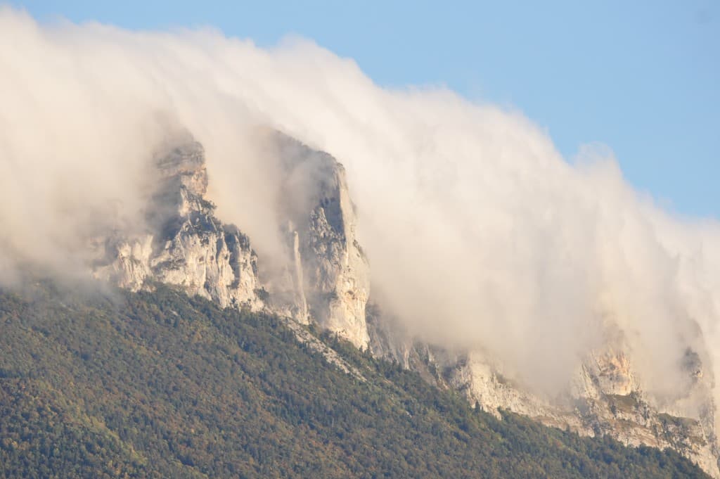 Avalanche nébuleuse.