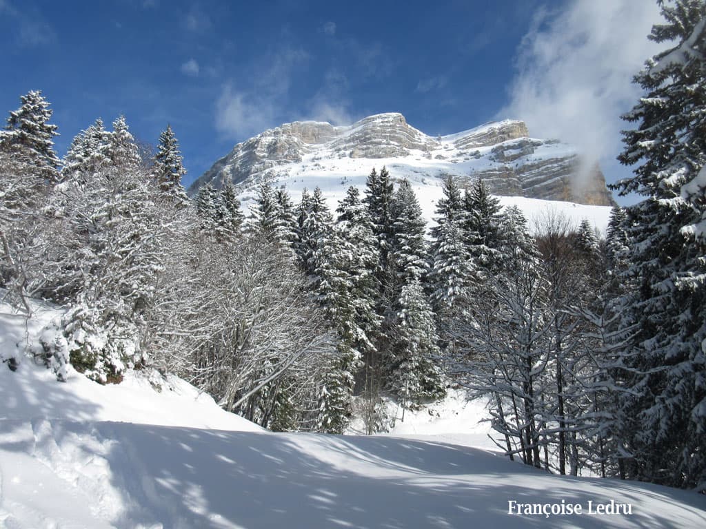 Dent de Crolles depuis le col du Coq