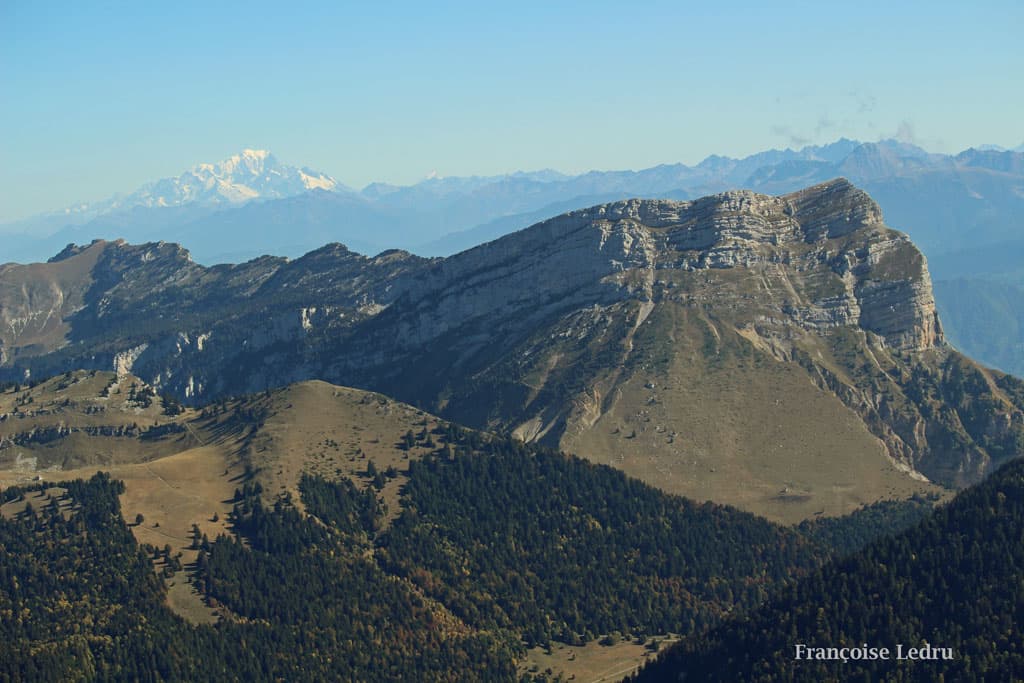 Du Mont Blanc à la Dent de Crolles