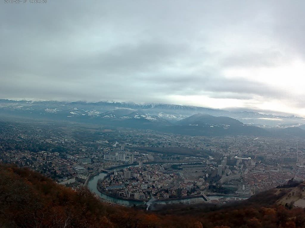 En haut du Mont Jalla