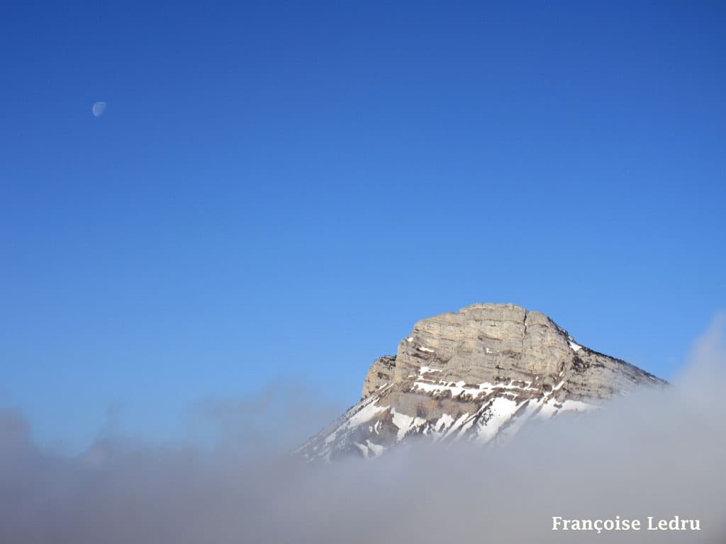 La lune et Chamechaude