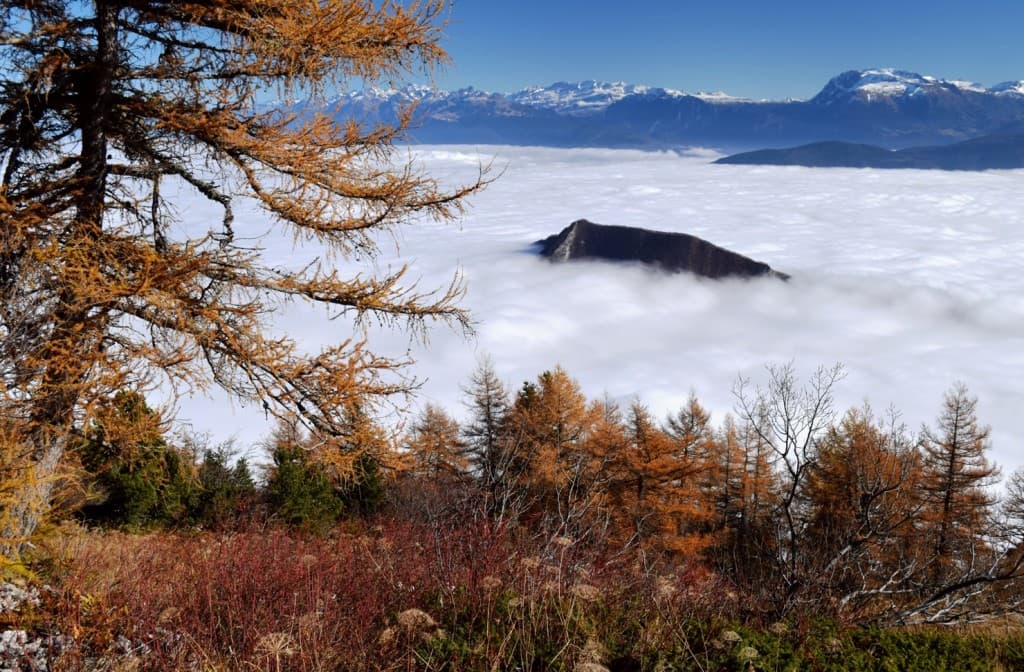Mer de nuages - C'est mieux par dessus.