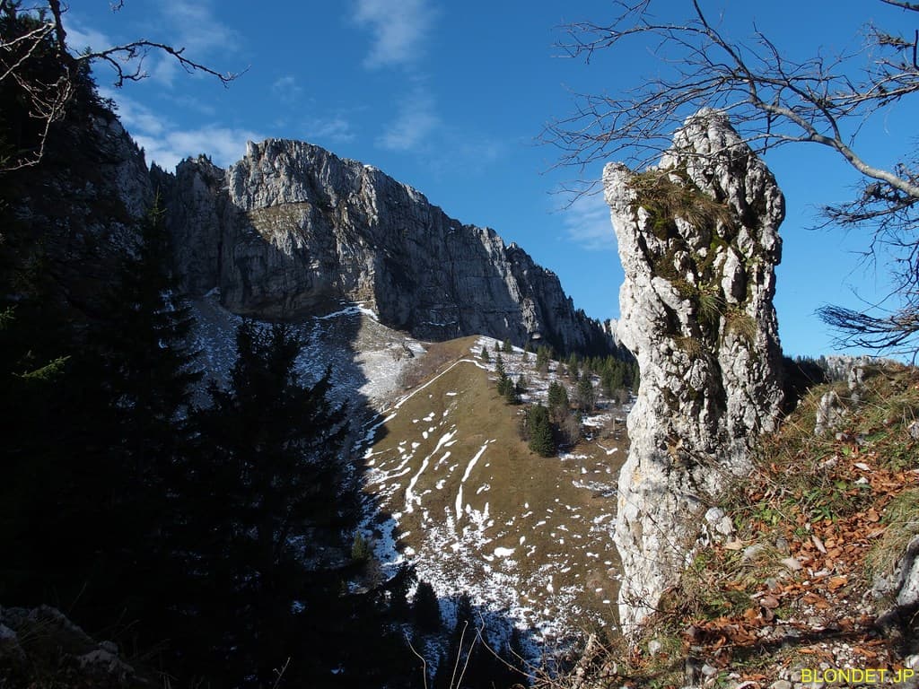 Promontoire vu du Collet