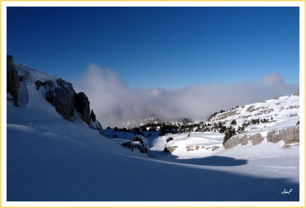seul sur les pistes