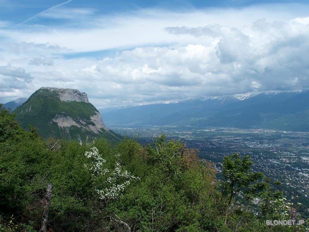 Vallée du Grésivaudan vue du Rachais