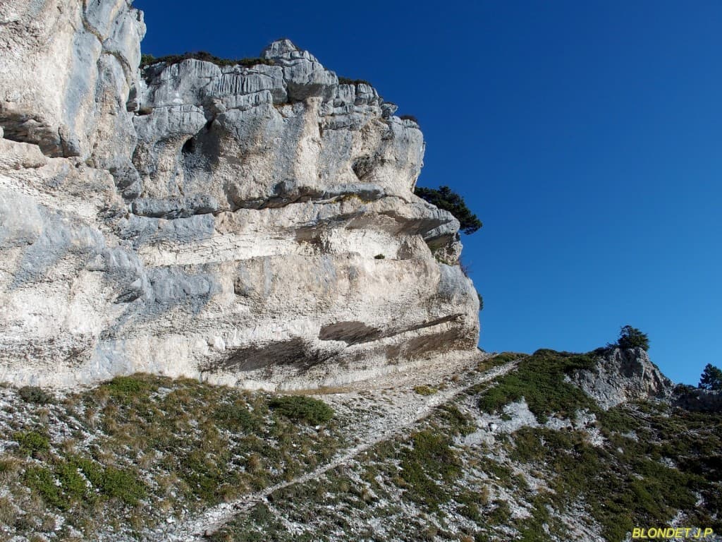 Arrivée au Pas de Rocheplane