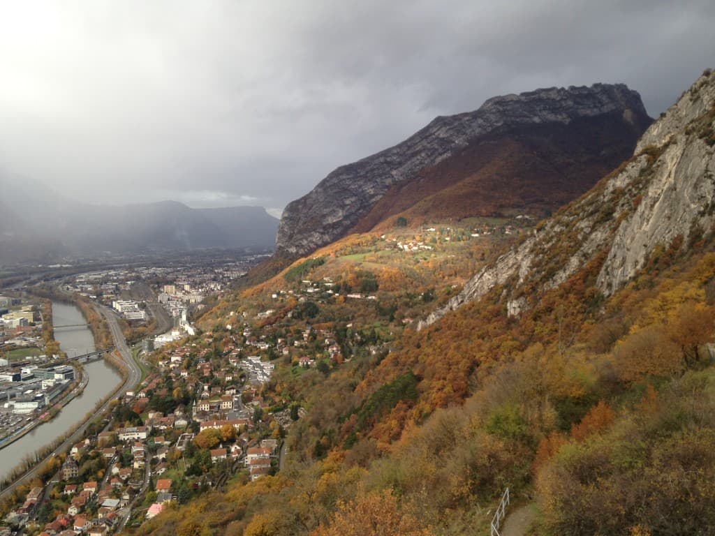 Automne depuis bastille