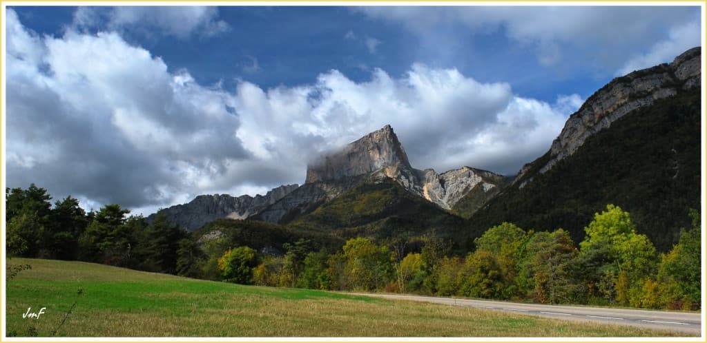 Beau nuages et vent du Nord
