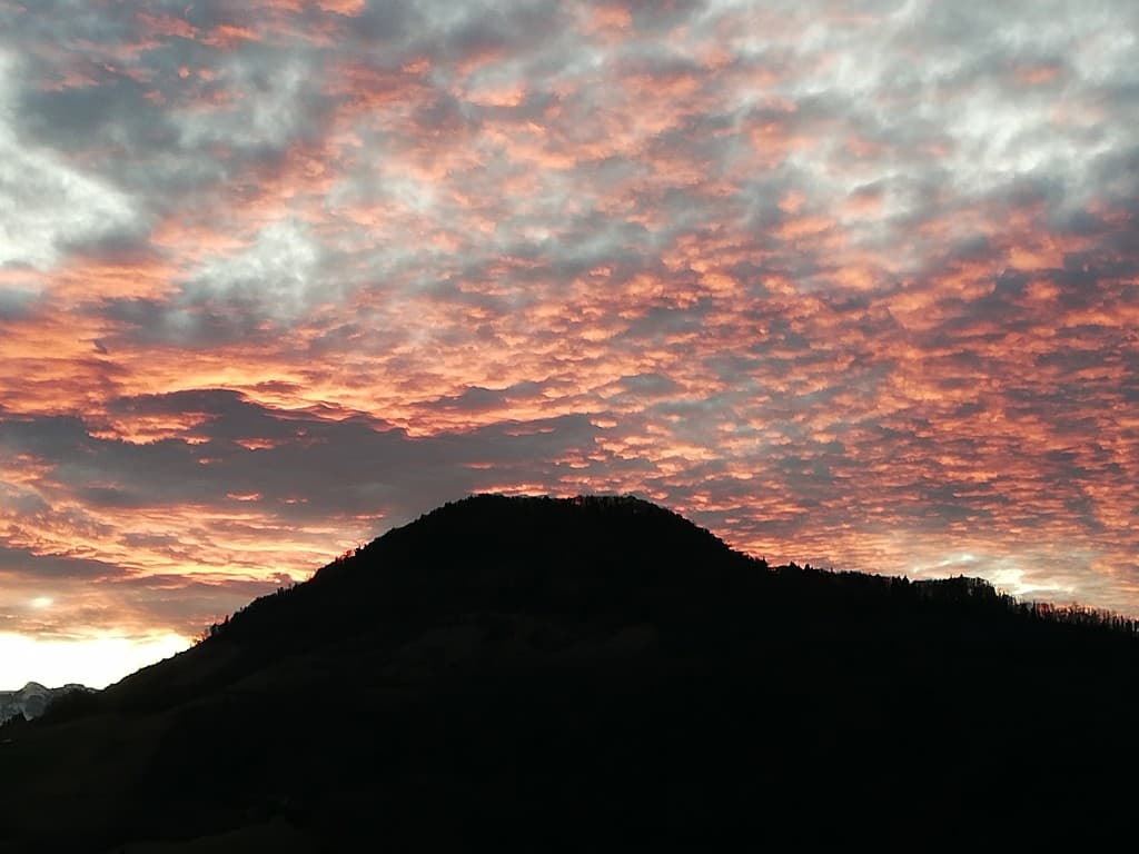 Coucher de soleil depuis Revel