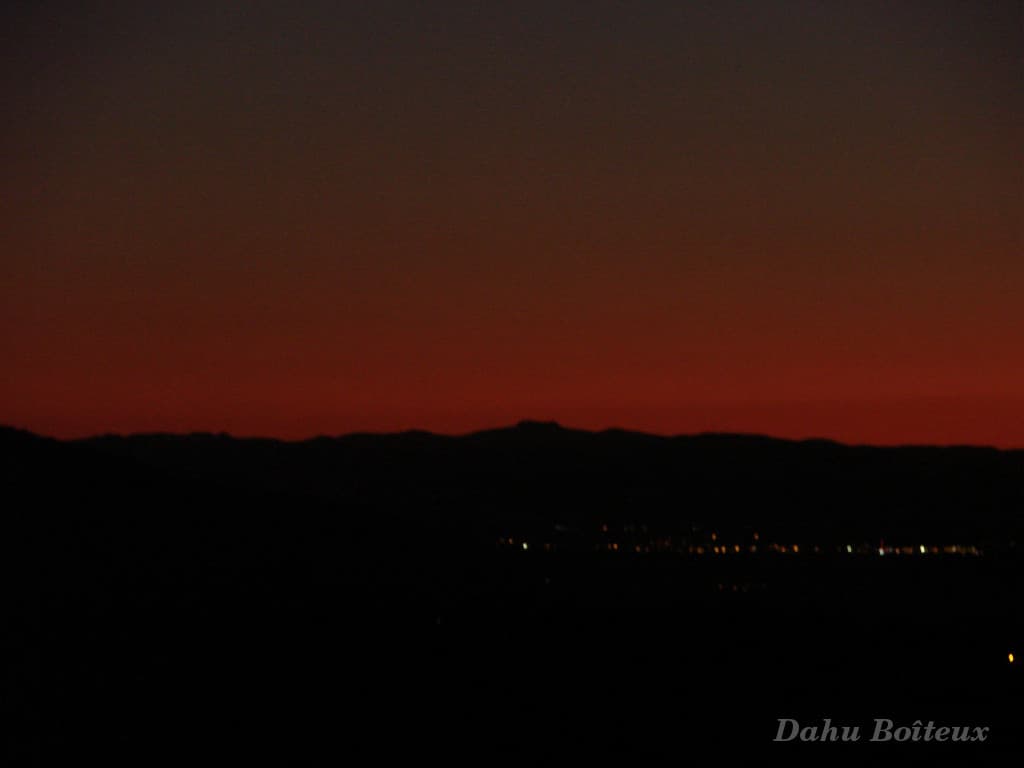 Crepuscule sur le Vercors Dromois