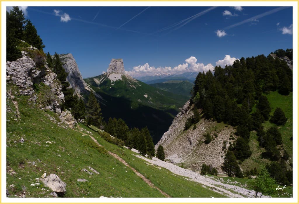 depuis le pas de l'Aiguille
