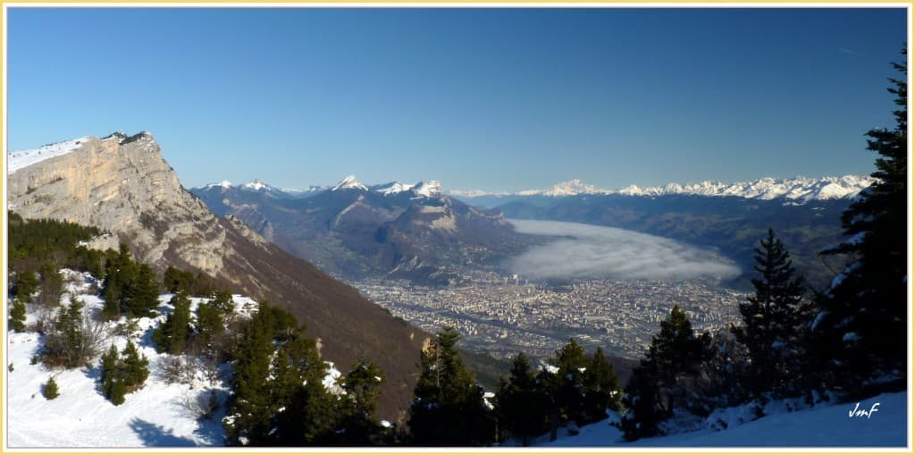 la mer se retire de Grenoble...