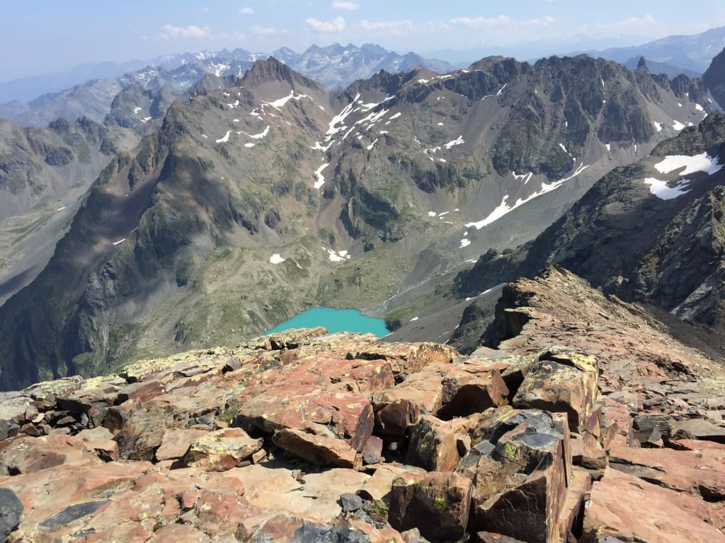 Lac de la Sitre vu de la grande Lance